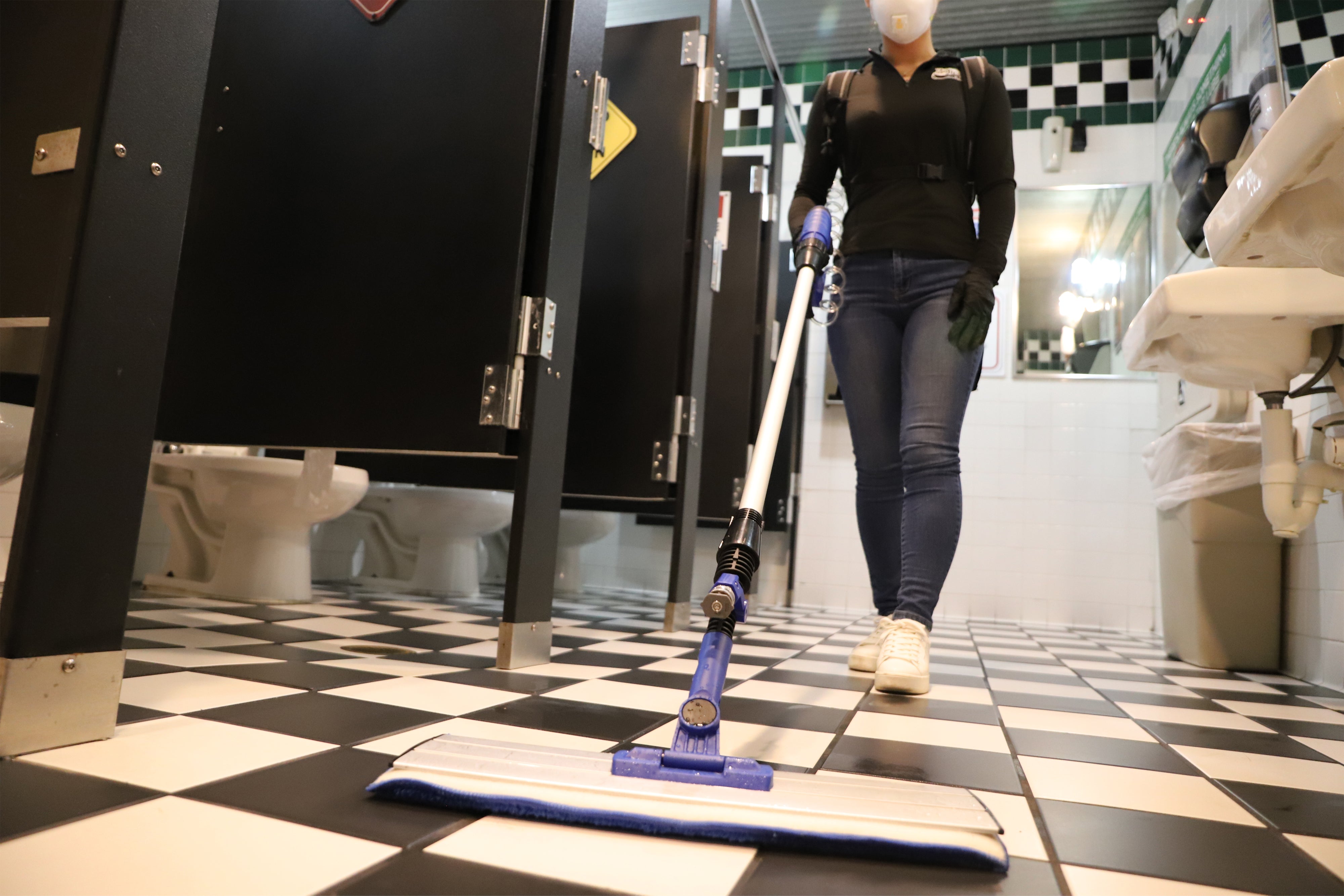 Spotless X-Stream Clean™ Cleaning and Sanitation Spraying Mop